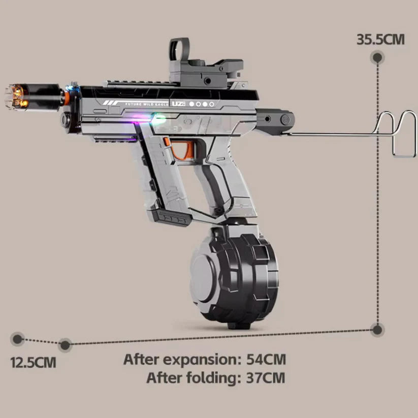 UZI PRO - Pistola de Agua Electrica de Alta Presion c/ Tracer