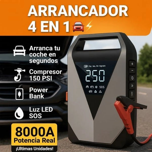 Arrancador Compresor Matrix - 4 en 1