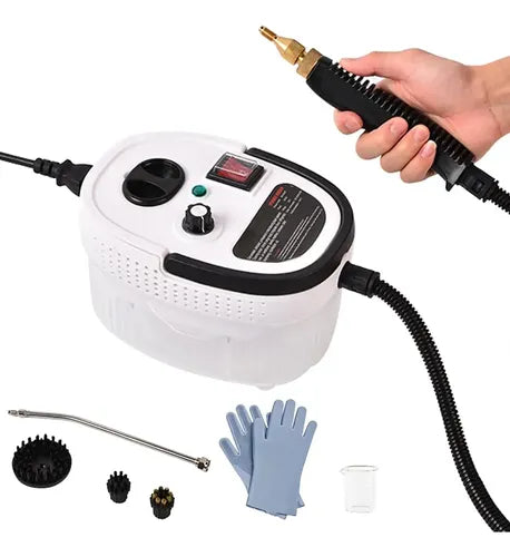 Limpiador a Vapor Presurizado 2500W – Desinfección rápida