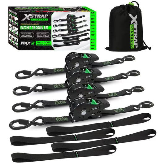 Set de 4 Correas Retractil
