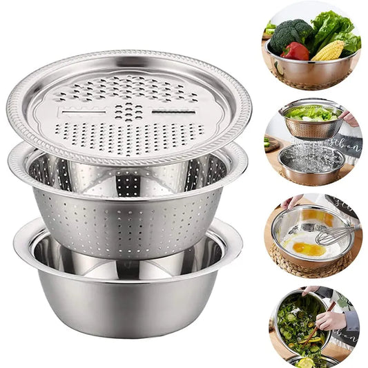 Rallador 3 en 1 Pro - Cocina Fácil